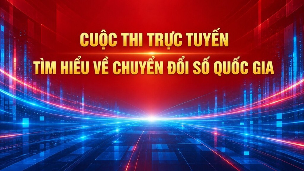 Cuộc thi trực tuyến tìm hiểu về chuyển đổi số quốc gia
