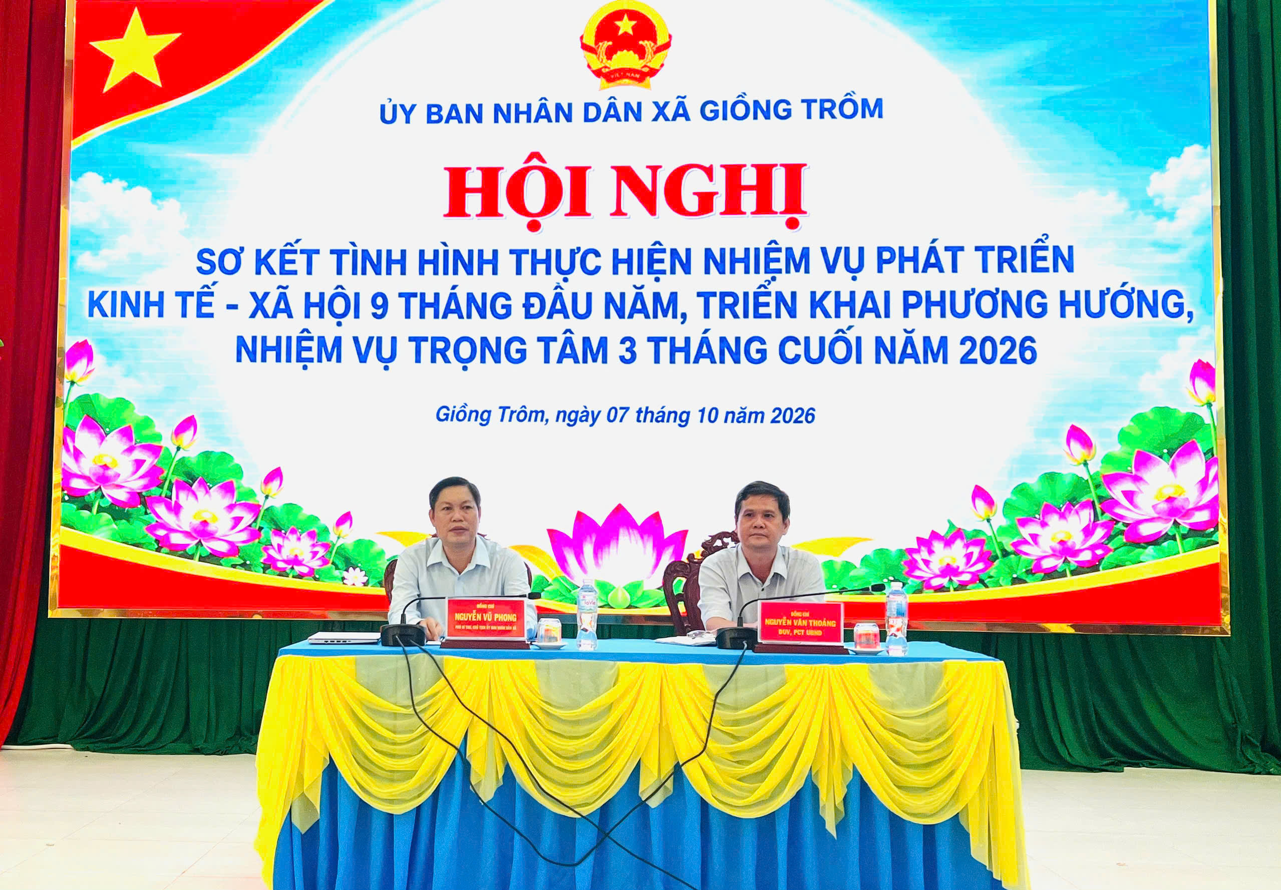 Giồng Trôm tập trung hoàn thành các chỉ tiêu kinh tế - xã hội năm 2026